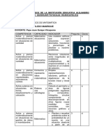 Preguntas Tipo Ece de La Institución Educativa Alejandro Toledo Manrique