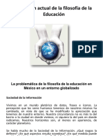 Tema 4. Discusión Actual de La Filosofía de La Educación PDF