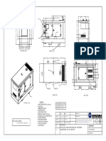 Diagrama de flujo y medidas de un sistema de refrigeración