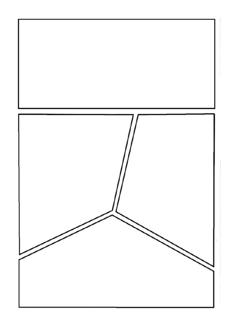 Plantilla Comic | PDF, image size:768x1024