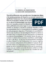 La Idea de Fenomenología. Introducción. (26-38)