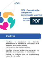 PowerPoint Comunicação Interpessoal - Comunicação Assertiva