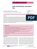 (20520573 - Endocrinology, Diabetes &amp Metabolism Case Reports) Prolonged Diabetic Ketoacidosis Associated With Canagliflozin