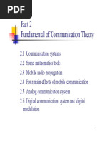 Fundamentals of Communication Theory