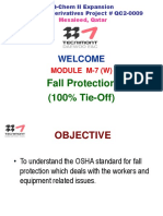 Welcome: Fall Protection (100% Tie-Off)