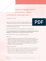 20 employee engagement survey questions to improve your company