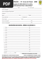 Download 51 HS DE FUTSAL FICHA DE INSCRIO 2008 by futsal SN3930040 doc pdf
