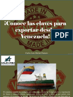 Carlos Luis Michel Fumero - ¡Conoce Las Claves Para Exportar Desde Venezuela!