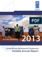 UNDP Somalia Annual Report 2013 PDF
