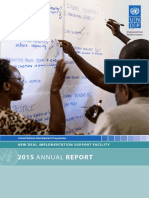 2015 Annual Report: Ne W Deal Implementation Support Facilit Y