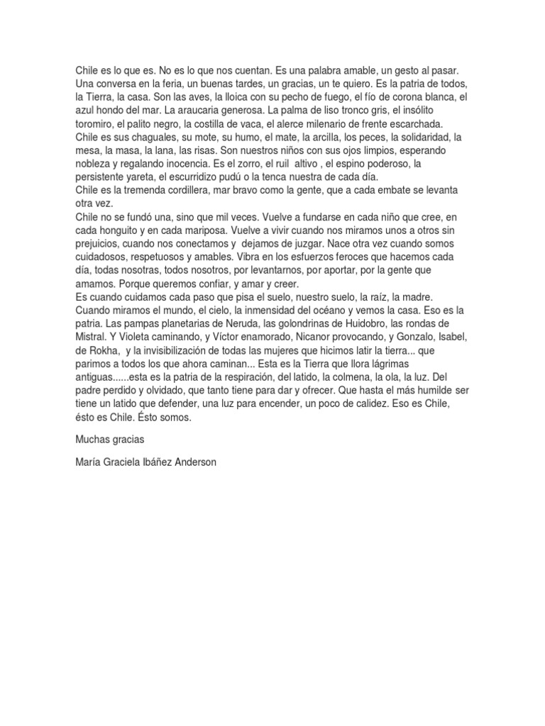 Chile Es Lo Que Es PDF