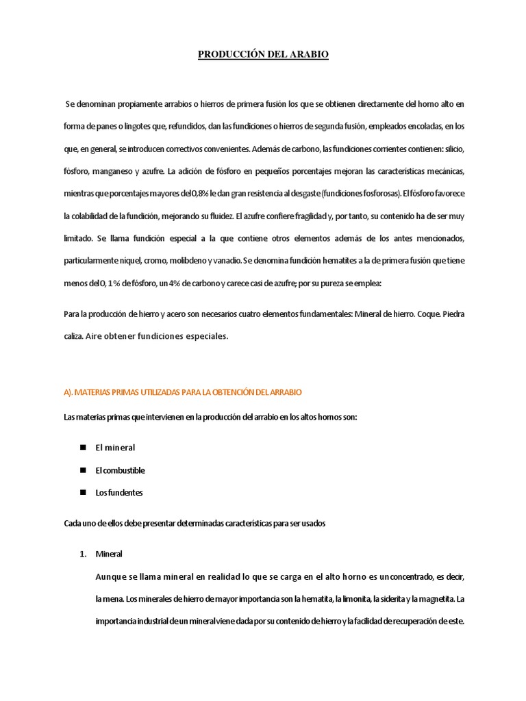 Convertidor LD Grupo 5 Sidelurgia | PDF | Arrabio | Alto horno