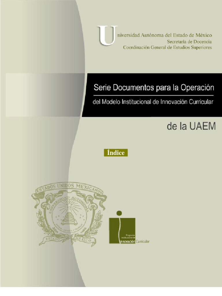 Series UAEM | PDF | Plan de estudios | Conocimiento