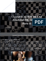 Armando Nerio Hanoi Guedez Rodríguez - Clasificación de Las Jugadas de Ajedrez, Parte II