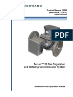 Tecjet™ 52 Gas Regulation and Metering Valve/Actuator System