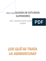 Introducción Metodología Del Estudio Universitario