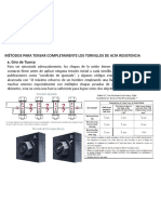 Métodos para tensar tornillos de alta resistencia