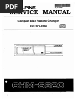 Alpine Chm-s620 SM PDF