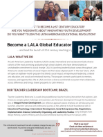 Become A LALA Global Educator Fellow