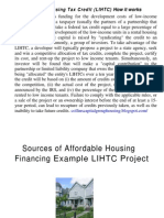 Sources of Affordable Housing Financing[1]2008