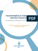 Transparência Pública na Gestão Municipal