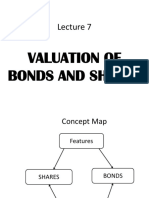Valuation of Bonds and Shares