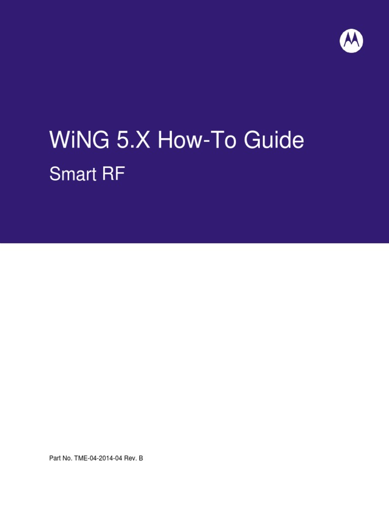 WiNG 5.X How-To Guide PDF | PDF | Wi Fi | Signal To Noise Ratio