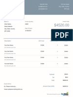 Invoice Template PDF Generic PDF