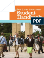 Student Handbook: Bob Jones University