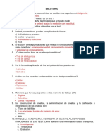 Balotario Pruebas Psicometricas