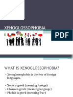 XenoGlossoPhobia