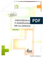 Linguistica y enseñanza de la Lengua