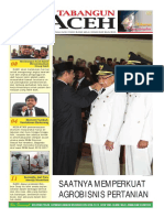 Tabangun Aceh (Edisi 23 Juni 2012) Saatnya Membangun Agribisnis