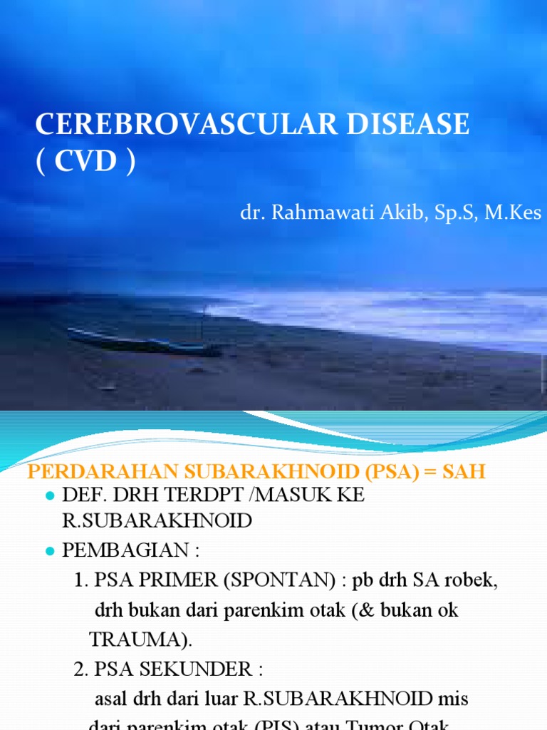 Cerebrovascular Disease | PDF