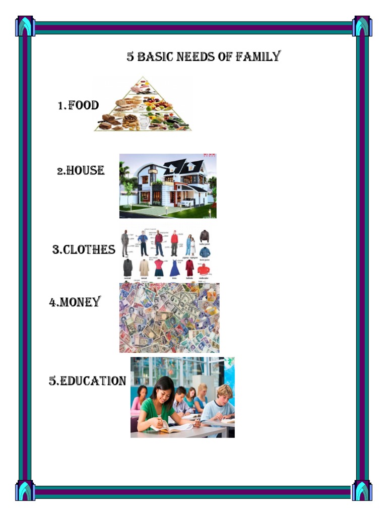 5 Basic Needs of Family Hare Fable