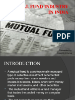 Mutual Fund Industry in India