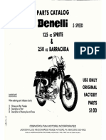 Benelli 125-250 PartsCatalog PDF