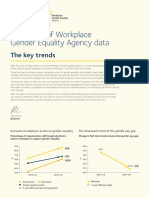 Five Years of Workplace Gender Equality Agency Data