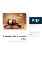 El Ordenamiento Jurídico Del Derecho Fiscal en México