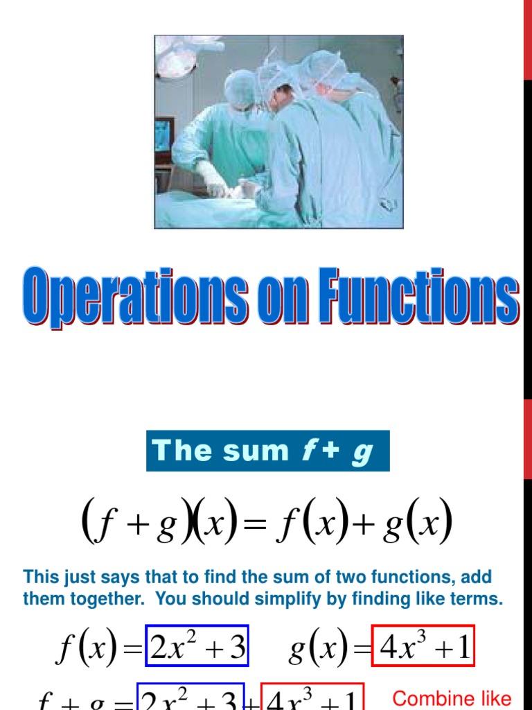 Composite Functions PDF Domain Of A Function Function (Mathematics)