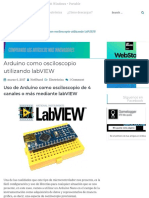 Arduino Como Osciloscopio