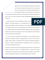 Ensayo - La Teoría de La Regulación Económica