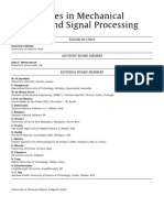 Editorial Board 2016 Case Studies in Mechanical Systems and Signal Processin