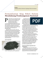 Penggunaan Slag Nikel Dalam Mendukung Pe PDF