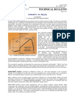 Porosity in Aluminum Welding PDF