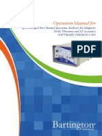 Operation Manual For: Spectramag-6 Six-Channel Spectrum Analyser For Magnetic Field, Vibration and LF Acoustics