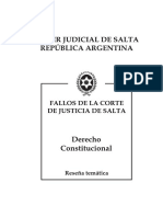 Corte Justicia Salta Constitucional