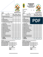 Form PHBS 1