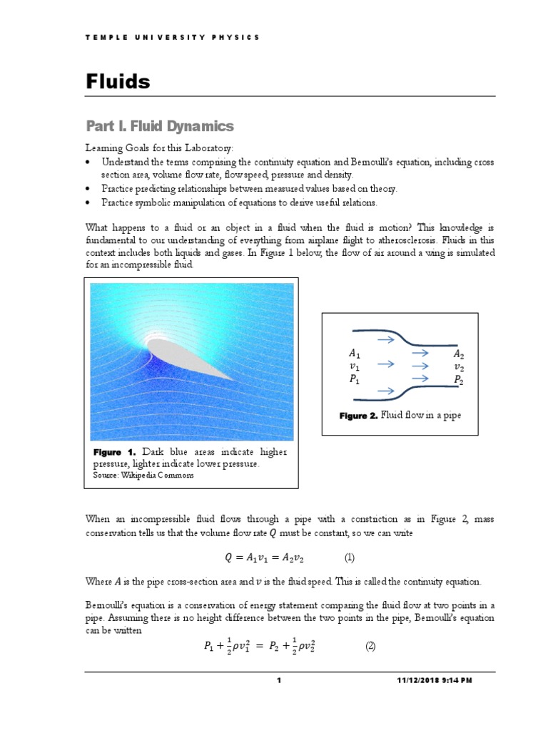 Fluids PDF Buoyancy Fluid Dynamics