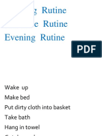 Morning Rutine